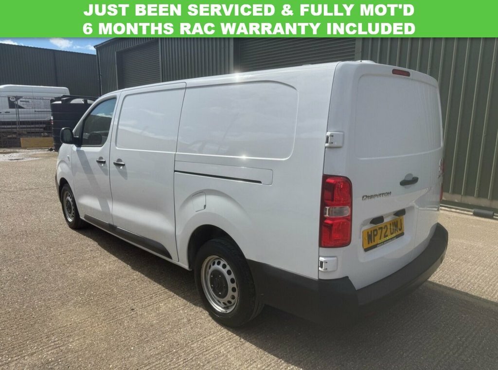 Citroen Dispatch 1.5 Bluehdi 1000 Enterprise Pro XL Panel Van 6Dr D WP72UMJ White #6