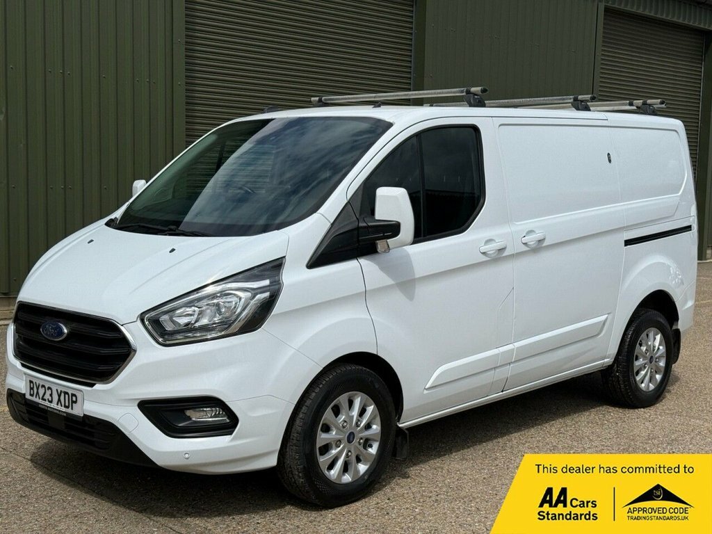 Ford Transit Custom 2.0 280 Ecoblue Mhev Limited Panel Van White