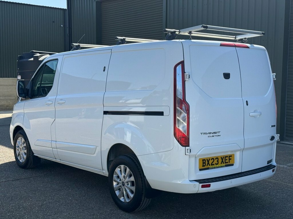 Ford Transit Custom 2.0 280 Ecoblue Mhev Limited Panel Van BX23XEF White #5