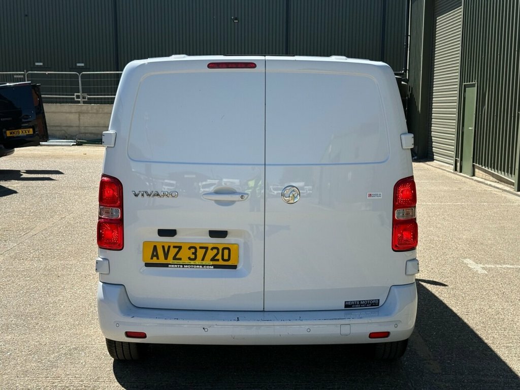 Vauxhall Vivaro 1.5 Turbo D 2700 Sportive Panel Van 6Dr Man AVZ3720 White #6