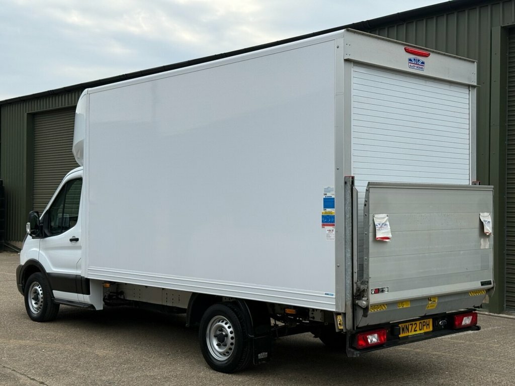 Ford Transit Custom 2.0 350 Ecoblue Leader Luton Tail Lift Diese WN72OPH White #5
