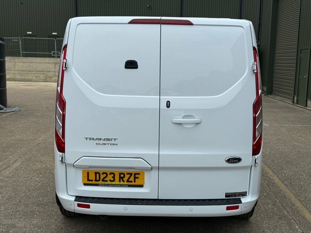 Ford Transit Custom 2.0 300 Ecoblue Limited Panel Van Manua LD23RZF White #6