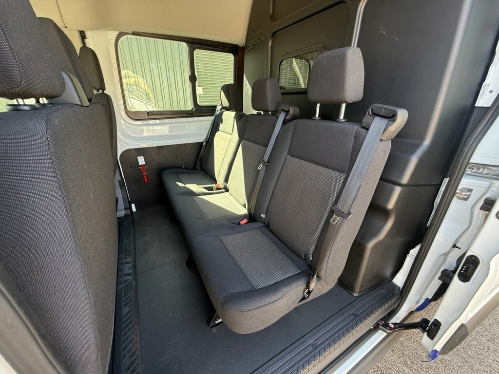 Ford Transit Custom 2.0 350 Ecoblue Crew Van Double Cab 6Dr Man LK68TNO White #3