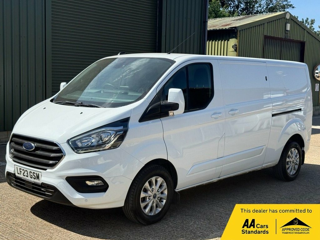 Ford Transit Custom 2.0 300 Ecoblue Limited Panel Van Manua White