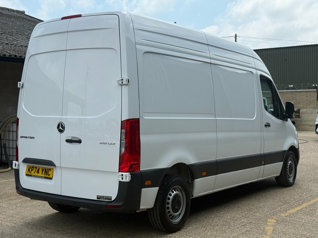 Mercedes-Benz Sprinter 2.0 315 Cdi Premium Panel Van Fw KP74YNC White #5