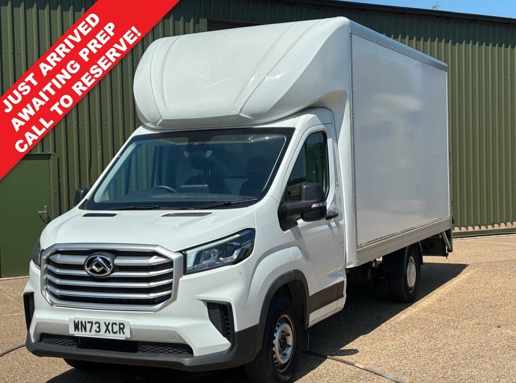 Maxus Deliver 9 2.0 D20 Luton Tail Lift Rwd L4 White