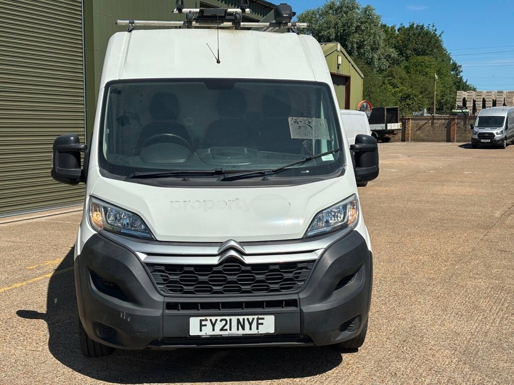 Citroen Relay 2.2 Bluehdi 35 Enterprise Panel Van Man FY21NYF White #3