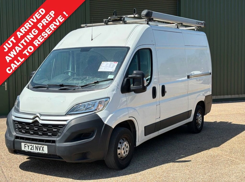 Citroen Relay 2.2 Bluehdi 35 Enterprise Panel Van Man White