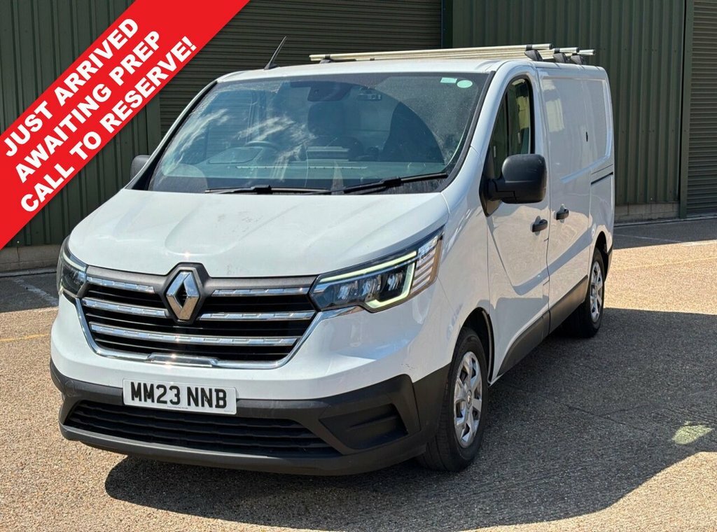 Renault Trafic 2.0 Dci Blue Sl28 Business Panel Van M White