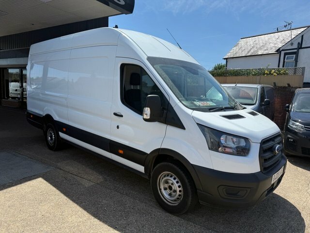 Ford Transit Custom 2.0 350 Ecoblue Leader Panel Van BJ20LWE White #4