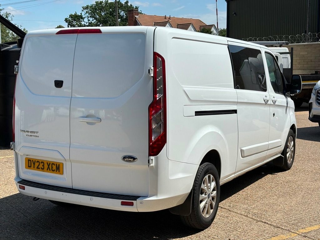 Ford Transit Custom 2.0 320 Ecoblue Limited Crew Van Double Cab Di DY23XCM #6