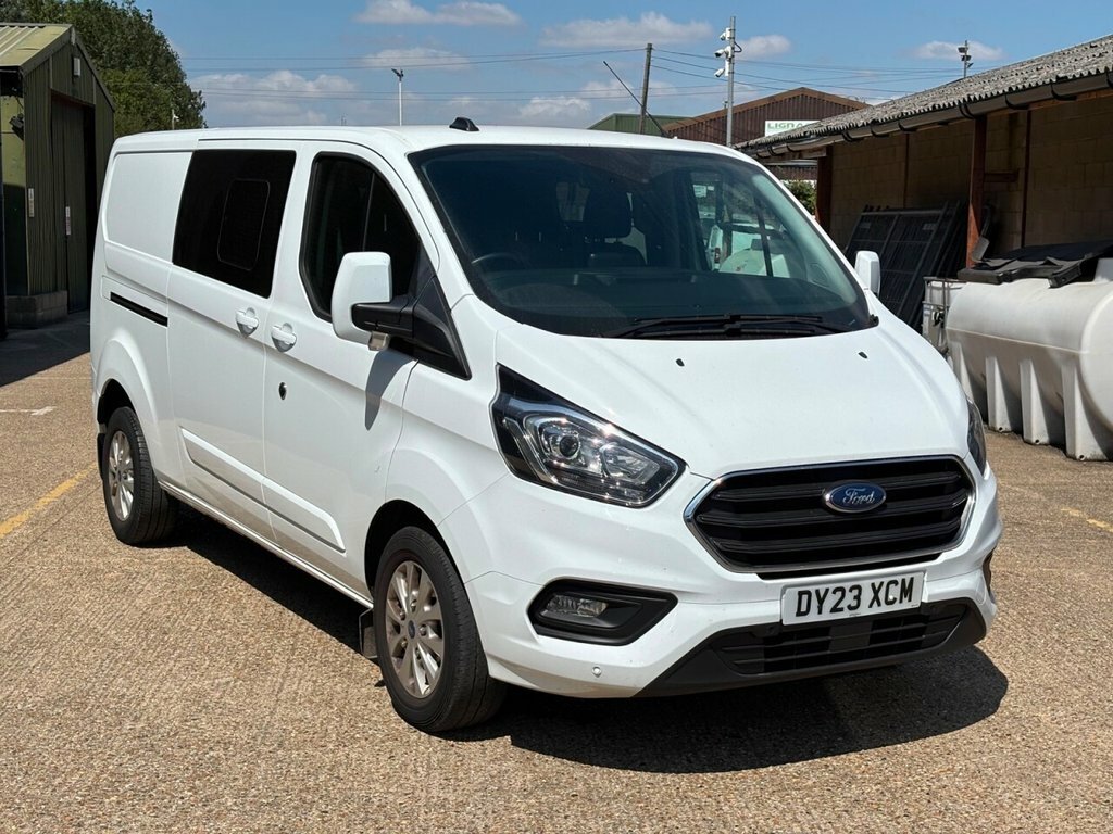Ford Transit Custom 2.0 320 Ecoblue Limited Crew Van Double Cab Di DY23XCM #5