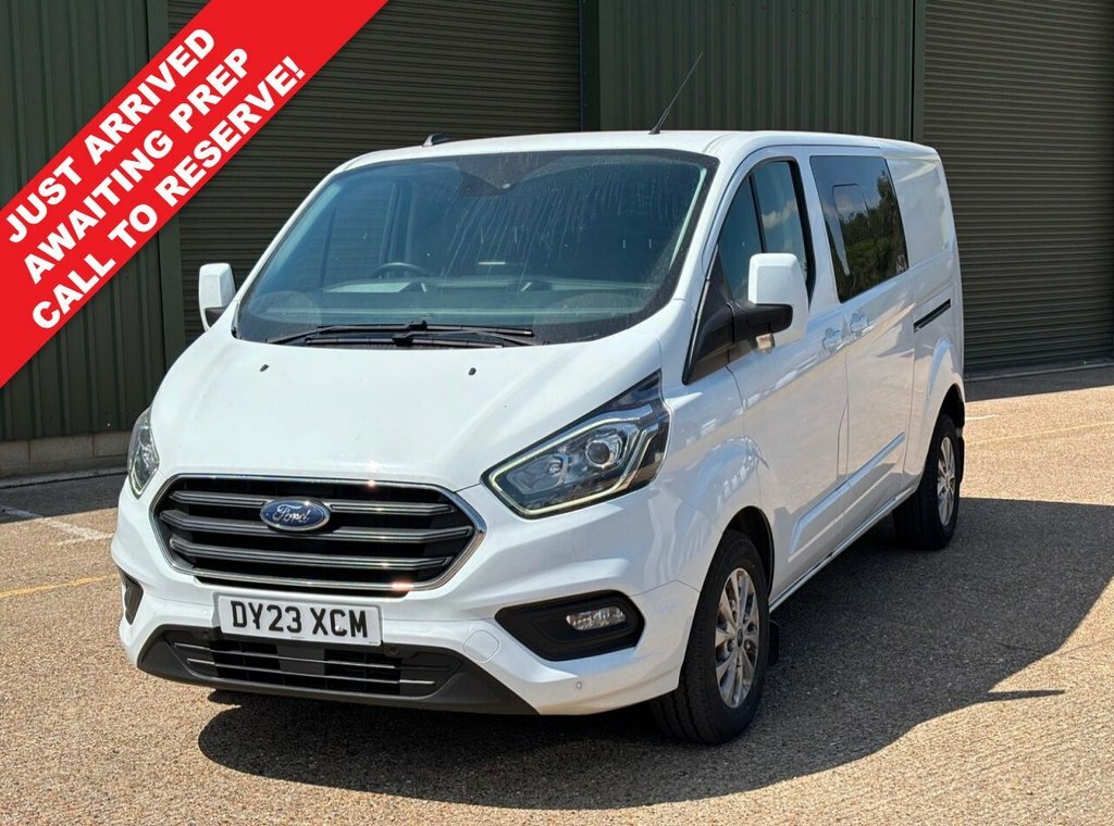 Ford Transit Custom 2.0 320 Ecoblue Limited Crew Van Double Cab Di