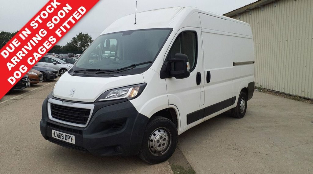 Peugeot Boxer 2.2 Bluehdi 335 - Dog Cages Fitted Professional Pa
