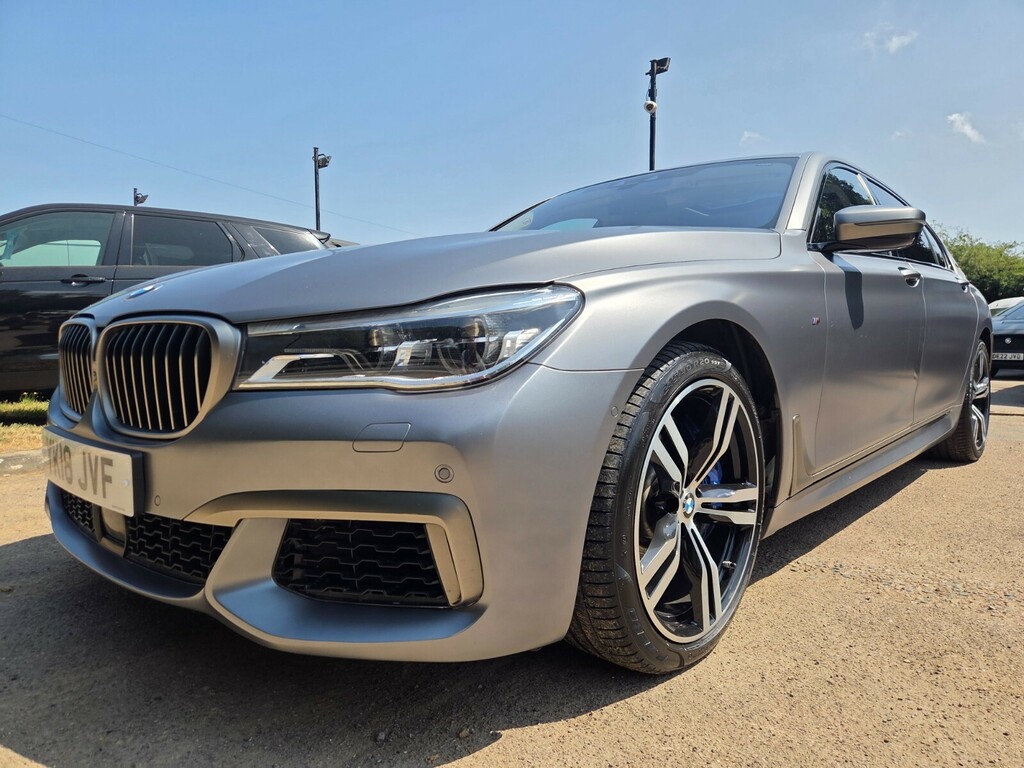BMW 7 Series M760li Xdrive V12 YK18JVF Grey #4