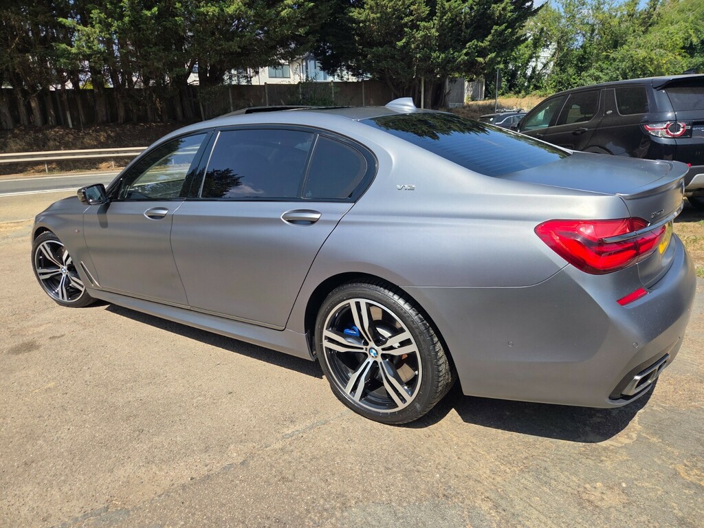 BMW 7 Series M760li Xdrive V12 YK18JVF Grey #2