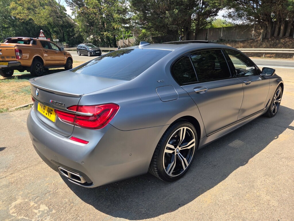 BMW 7 Series M760li Xdrive V12 YK18JVF Grey #6