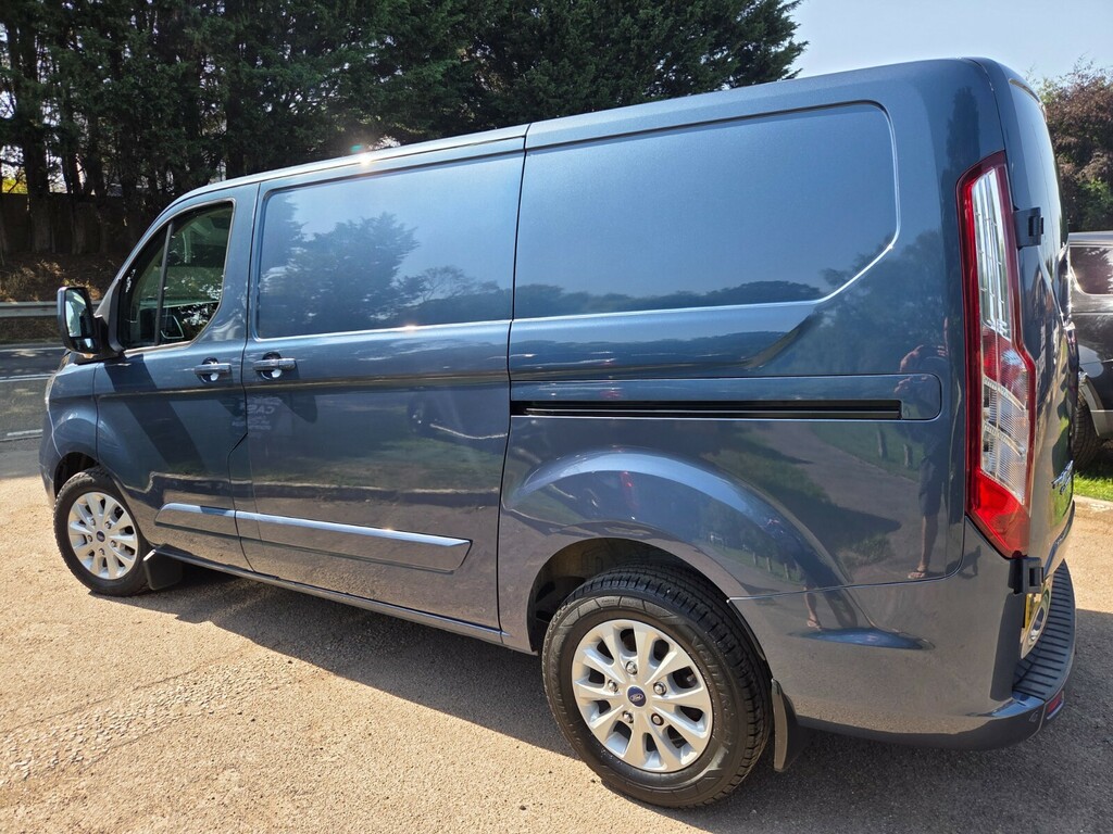 Ford Transit Custom 2.0 Ecoblue 130Ps Low Roof Limited Van BN22YMG Blue #2