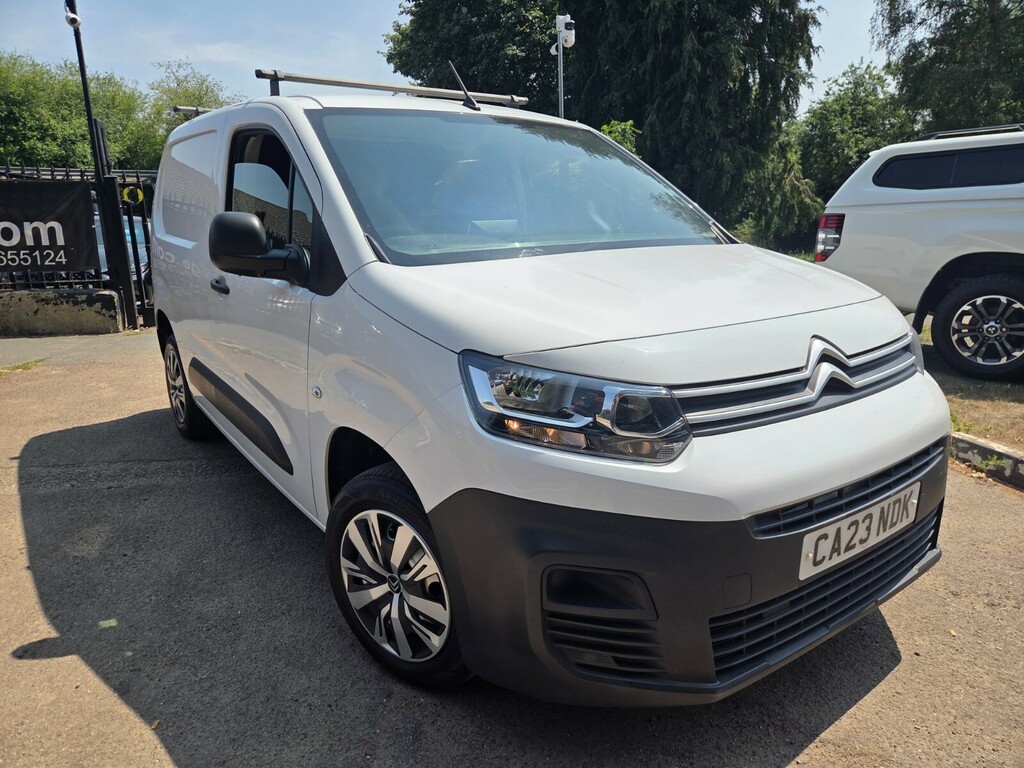 Citroen Berlingo 1.5 Bluehdi 1000Kg Enterprise Ed 100Ps 6 Speed Ss White