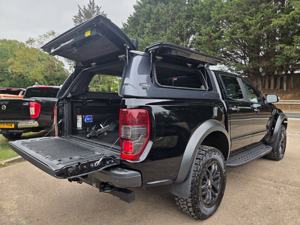 Ford Ranger Pick Up Double Cab Raptor 2.0 Ecoblue 213 YR69HJK Black #3