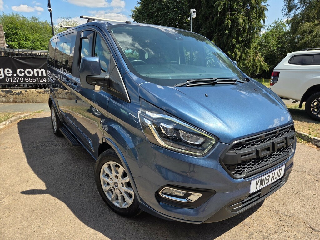 Ford Tourneo Custom 2.0 Tdci Ecoblue 170Ps Lr 8 Seat Titanium X Blue