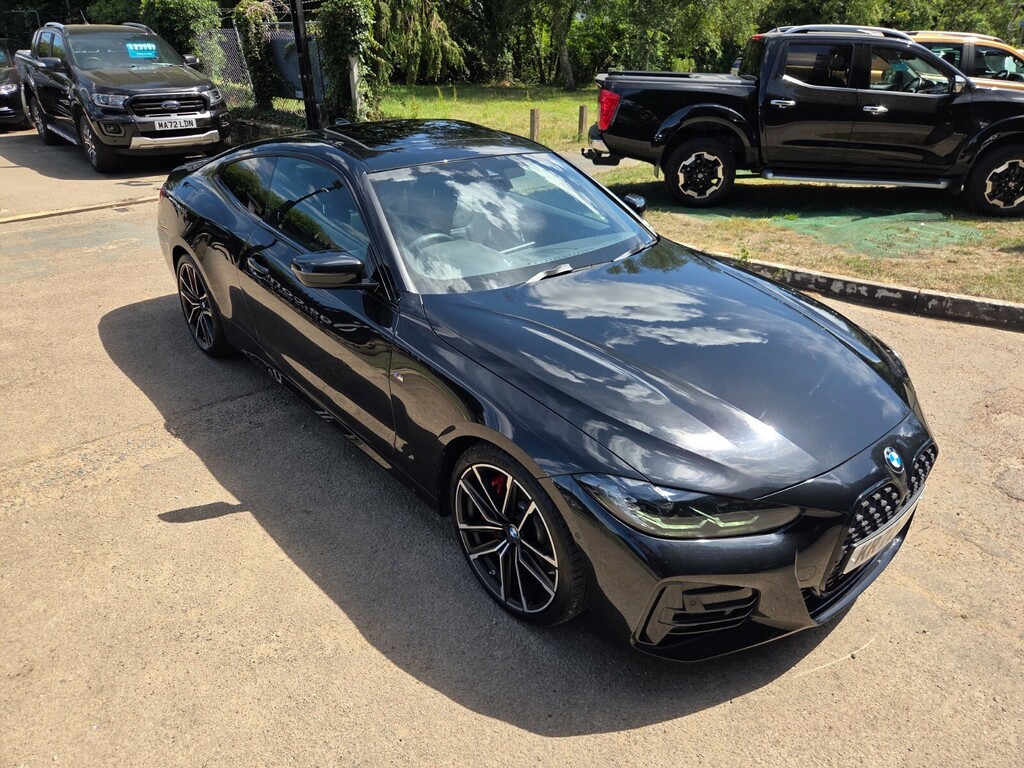 BMW 4 Series 420D Mht M Sport Step Black #5
