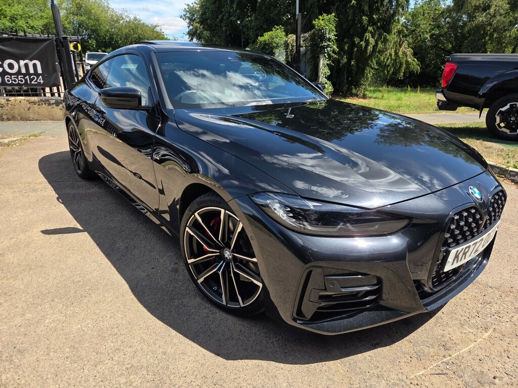 BMW 4 Series 420D Mht M Sport Step Black