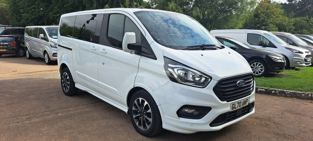 Ford Tourneo Custom 2.0 Ecoblue 185Ps Low Roof 8 Seater Sport White #5
