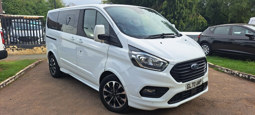 Ford Tourneo Custom 2.0 Ecoblue 185Ps Low Roof 8 Seater Sport White