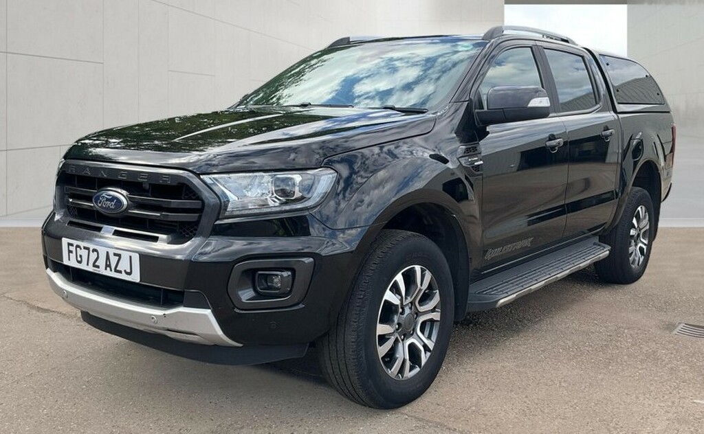 Ford Ranger Pick Up Double Cab Wildtrak 2.0 Ecoblue 213 FG72AZJ Black #5