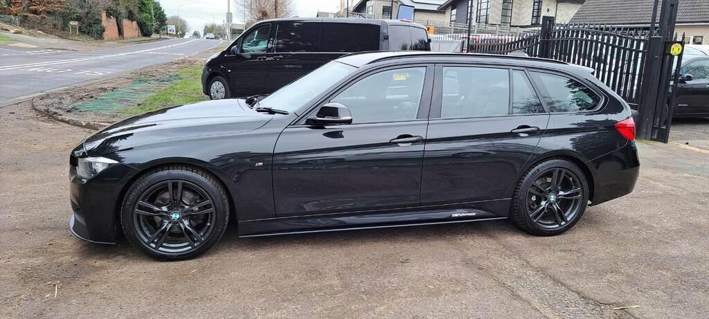 BMW 3 Series 320D M Sport Step HX65PWE Black #3