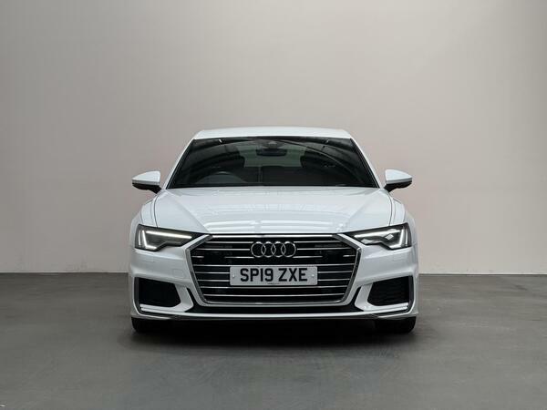 Audi A6 Saloon 2.0 Tdi 40 S Line Saloon S Tronic Euro White #3