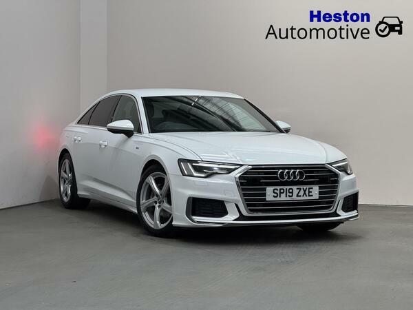 Audi A6 Saloon 2.0 Tdi 40 S Line Saloon S Tronic Euro White