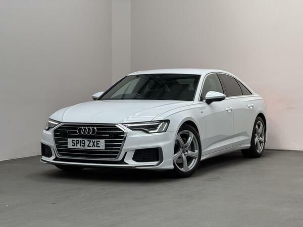 Audi A6 Saloon 2.0 Tdi 40 S Line Saloon S Tronic Euro White #6