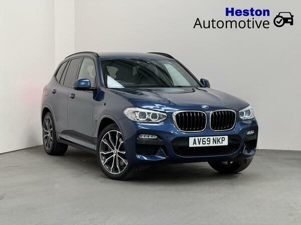 BMW X3 2.0 20D M Sport Suv Xdrive Euro 6 Blue