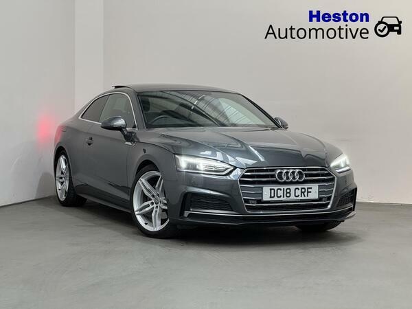 Audi A5 2.0 Tfsi S Line Coupe S Tronic Euro 6 Grey