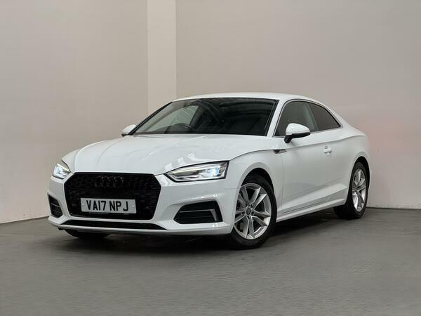 Audi A5 2.0 Tfsi Sport Coupe Euro 6 Ss White #5