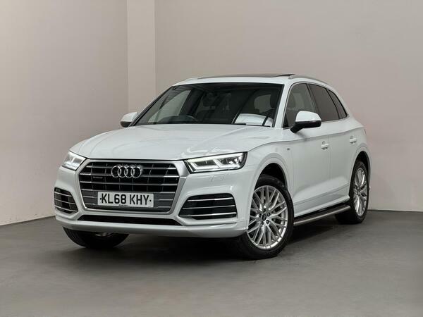 Audi Q5 2019 2.0 Tdi Quattro S Line 188 Bhp White #9