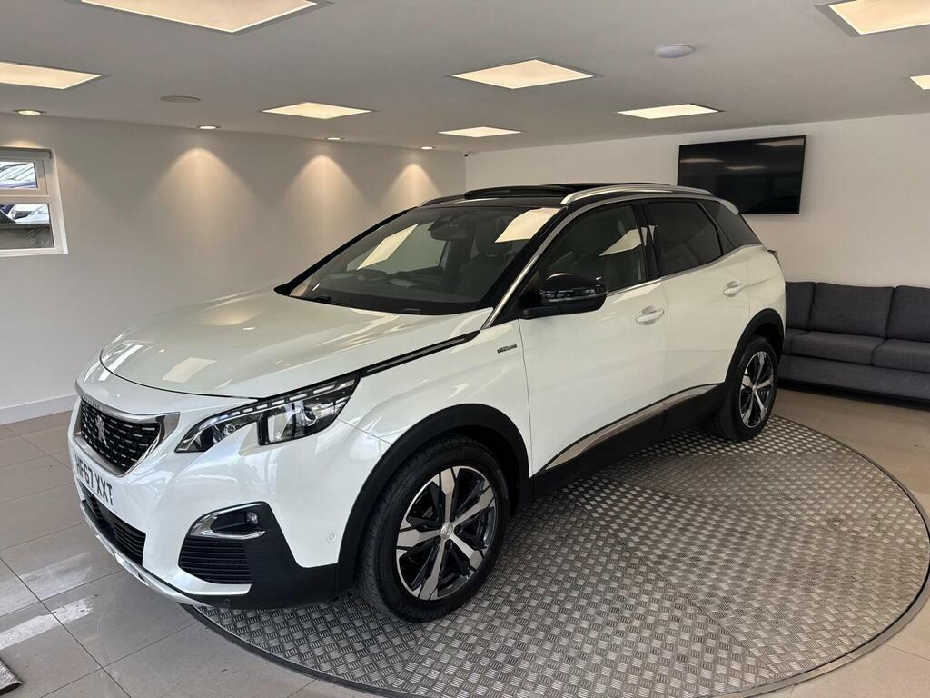 Peugeot 3008 2.0 Bluehdi Gt Line Euro 6 Ss White #2