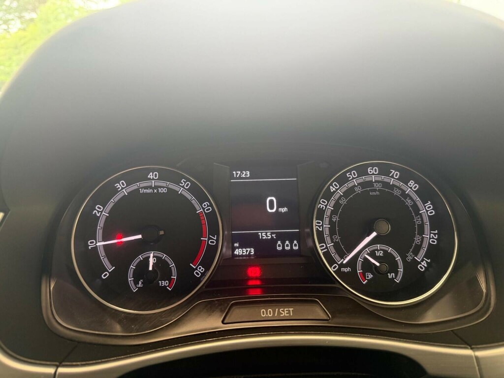 Skoda Fabia S Mpi One Owner Fsh U37 Ulez Red #57