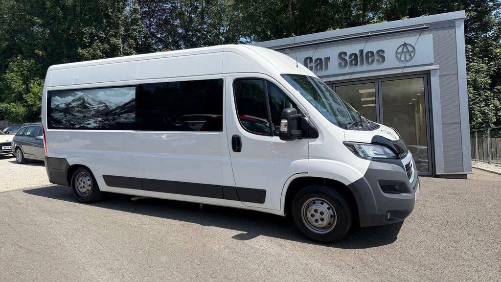 Peugeot Boxer Hdi L4 H2 17 Seater U4991 White #12
