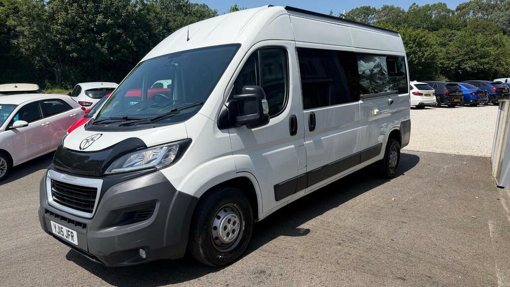 Peugeot Boxer Hdi L4 H2 17 Seater U4991 White #8