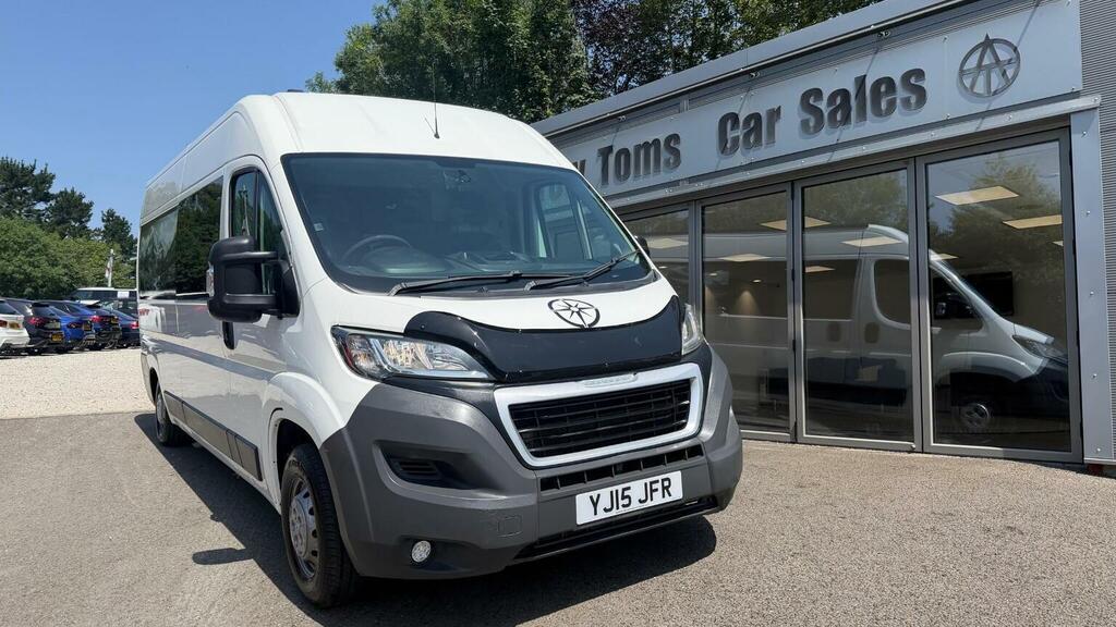 Peugeot Boxer Hdi L4 H2 17 Seater U4991 White #13