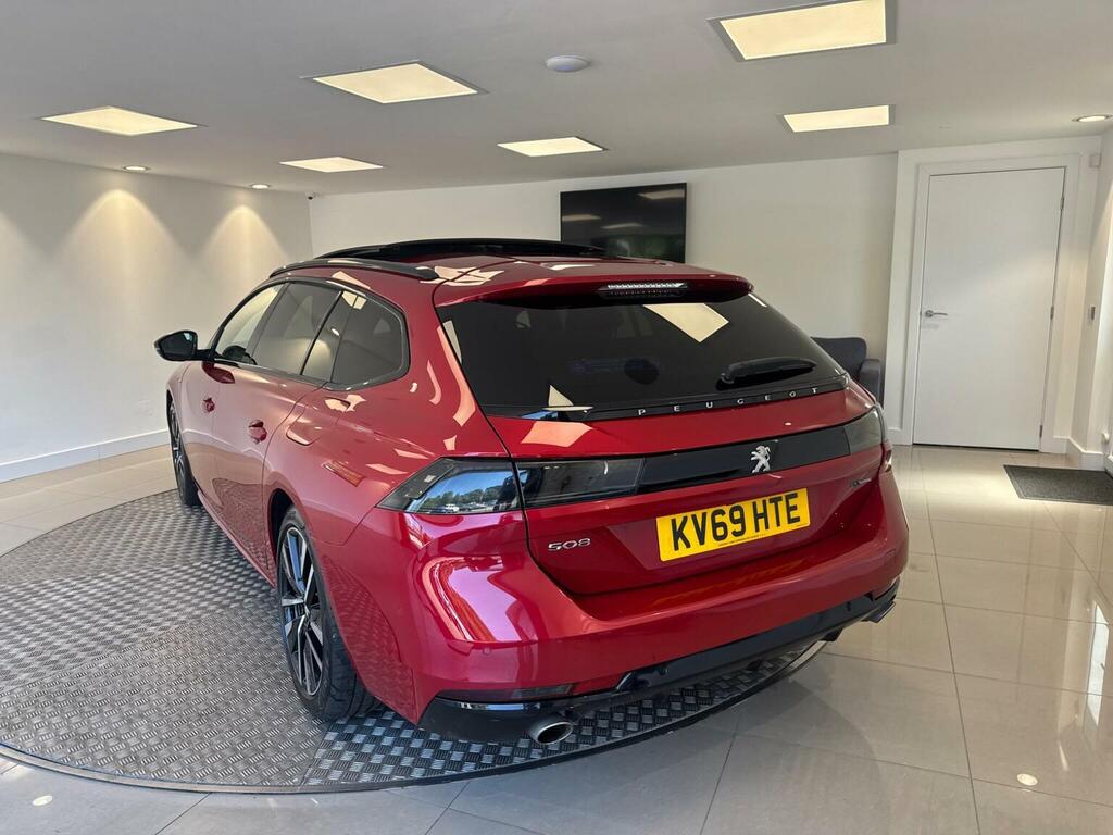 Peugeot 508 SW 1.6 11.8Kwh Gt Eat Euro 6 Ss Red #4