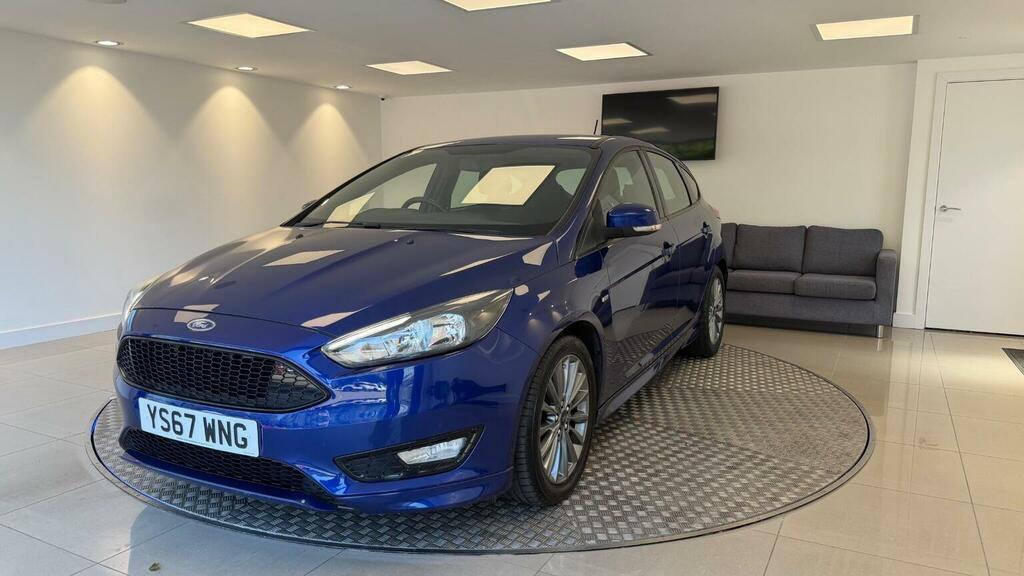 Ford Focus 1.0T Ecoboost St-line Euro 6 Ss Blue #4