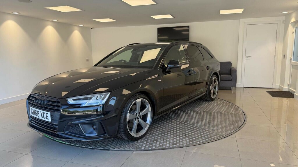 Audi A4 Avant Estate 2.0 Tfsi 40 Black Edition S Tronic Euro 6 Black #3