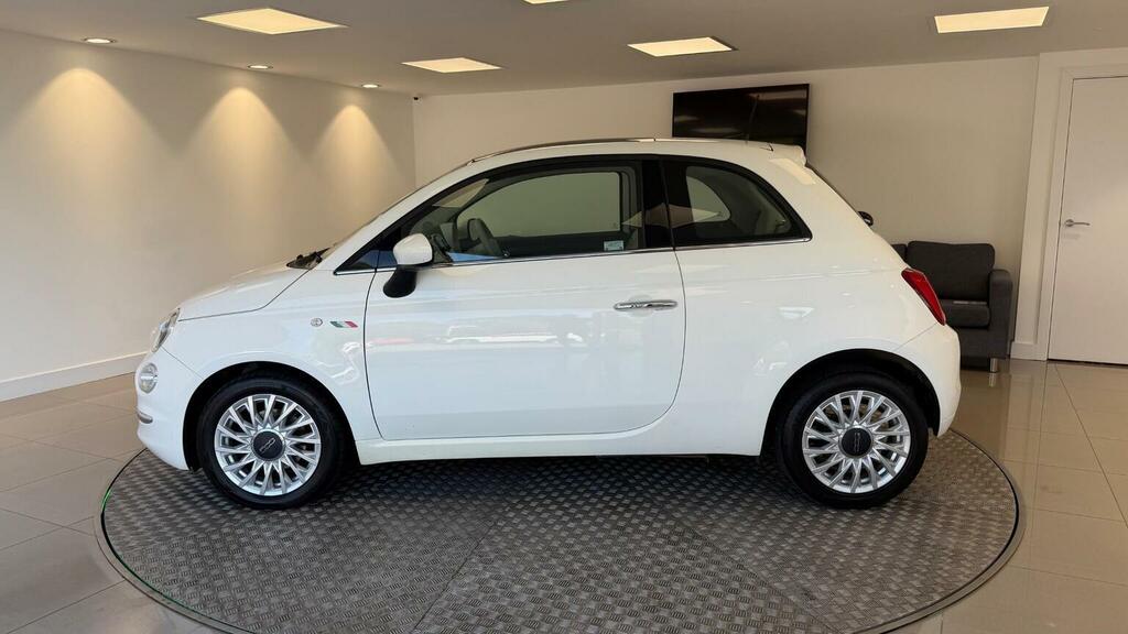 Fiat 500 0.9 Twinair Lounge Euro 6 Ss WK66VDE White #4