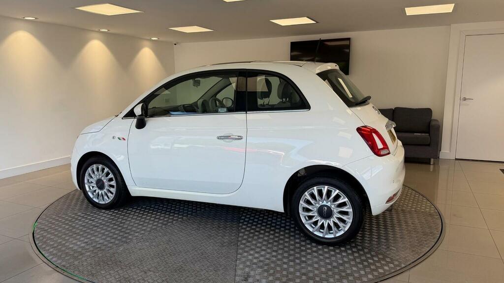 Fiat 500 0.9 Twinair Lounge Euro 6 Ss WK66VDE White #6