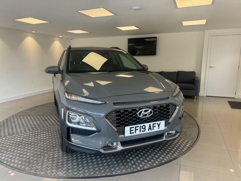 Hyundai Kona 1.0 T-gdi Premium Euro 6 Ss Grey #2