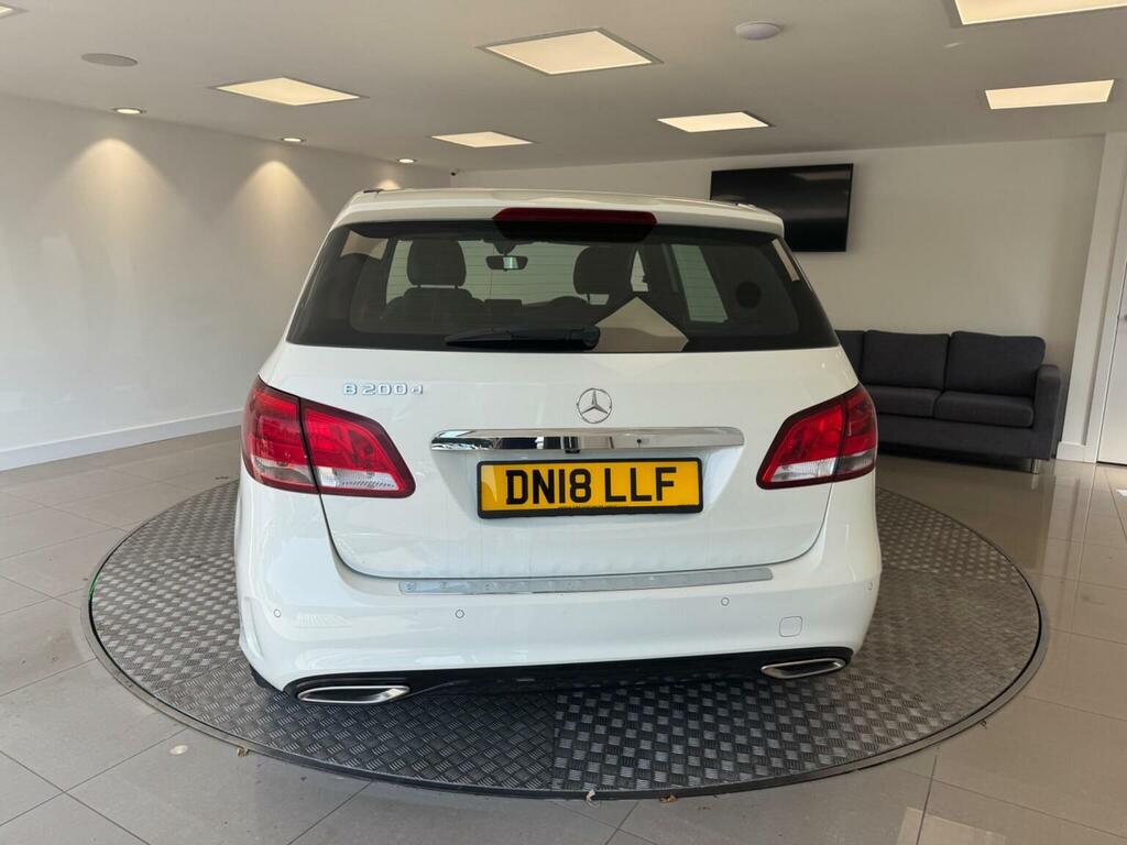 Mercedes-Benz B Class 2.1 B200d Amg Line Executive 7G-dct Euro 6 Ss White #5